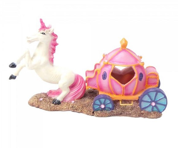 BIOSCAPE FANTASY PRINCESS CARRIAGE WITH HORSE 21 X 12CM