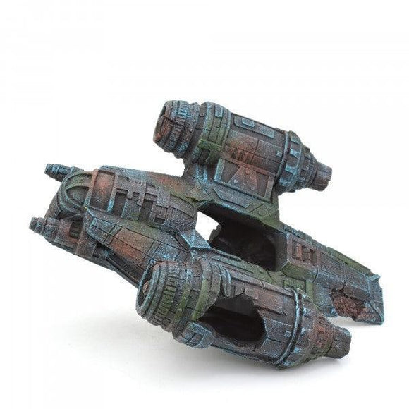 BIOSCAPE DOWNED STARFIGHTER 24 X16CM