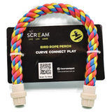 SCREAM BIRD ROPE PERCH 1.6 X 38CM