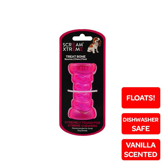 SCREAM XTREME TREAT BONE PINK 9CM