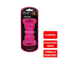 SCREAM XTREME TREAT BONE PINK 13CM