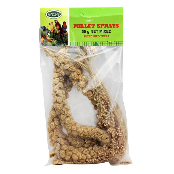 MILLET SPRAYS MIXED 50G 