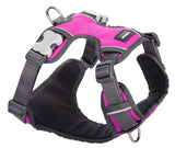 RED DINGO PADDED HARNESS HOT PINK MEDIUM