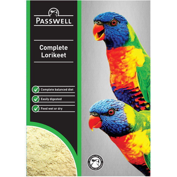 PASSWELL LORIKEET DRY 500GM