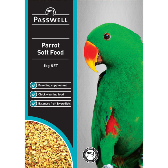 PASSWELL PARROT SOFT FOOD 1KG