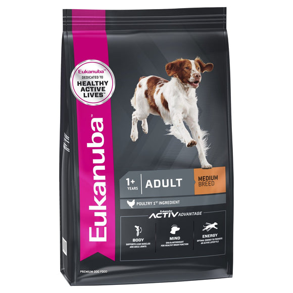 EUKANUBA ADULT MEDIUM BREED 15KG