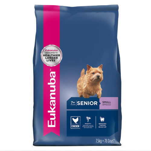 EUKANUBA SENIOR SMALL BREED 7.5KG