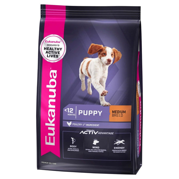 EUKANUBA PUPPY MEDIUM BREED 15KG