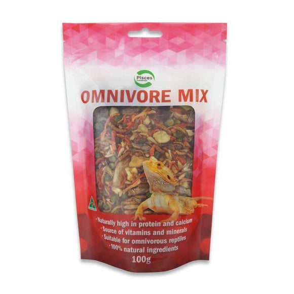 PISCES FREEZEDRIED OMNIVORE MIX 100GM