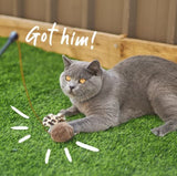 KAZOO KITTY PLAY WAND BUTTERFLY WITH CATNIP