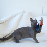 KAZOO KITTY PLAY WAND FLYING MOUSE