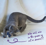 KAZOO BIG EARS MOUSE WITH CATNIP