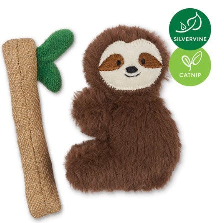 KAZOO JUNGLE SLOTH WITH SILVERVINE