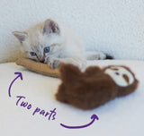 KAZOO JUNGLE SLOTH WITH SILVERVINE