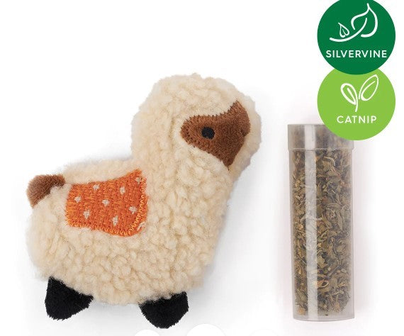 KAZOO LOVE A LLAMA WITH SILVERVINE AND CATNIP