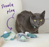 KAZOO TOPSY TURTLE WITH SILVERVINE AND CATNIP