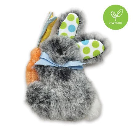 KAZOO HUNGRY BUNNY WITH CATNIP