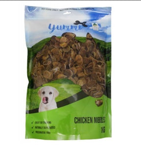 YUMMI CHICKEN NIBBLES 1KG