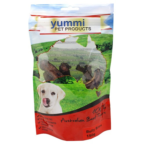 YUMMI BULLY BITES 150G