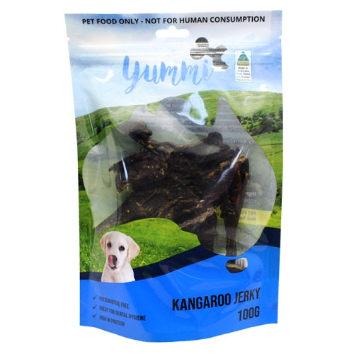 YUMMI  ROO JERKY 100G