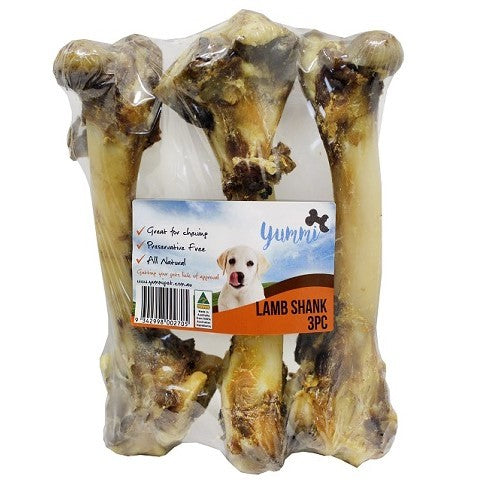 YUMMI LAMB SHANK SMALL WRAPPED 3 PIECE
