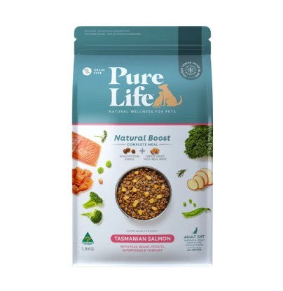 PURE LIFE TASMANIAN SALMON ADULT CAT 1.5KG