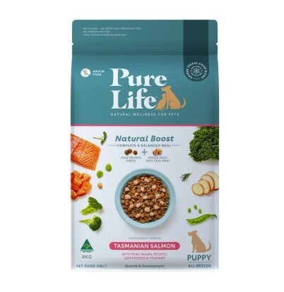 PURE LIFE TASMANIAN SALMON PUPPY 8KG