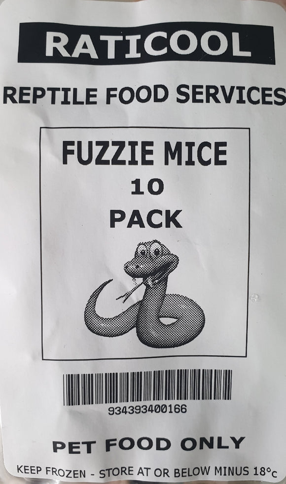 RATICOOL MICE FUZZIE 10PK