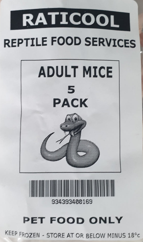 RATICOOL MICE ADULT 5PK