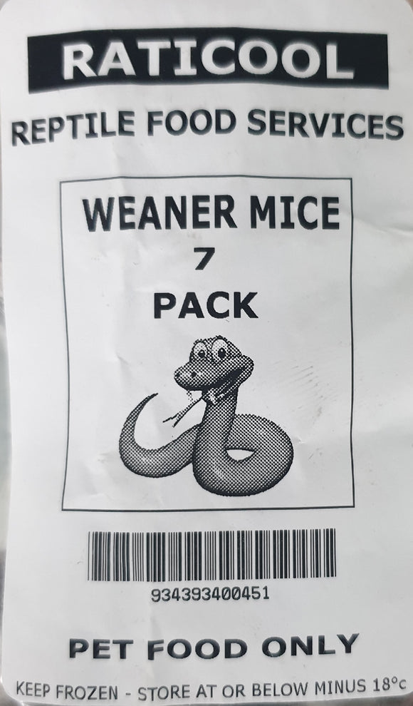 RATICOOL MICE WEANER 7PK
