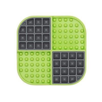 LICKIMAT SLOMO GREEN 20 X 20CM
