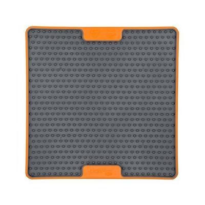 LICKIMAT SOOTHER TUFF 21 X 21CM ORANGE
