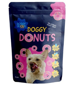 DOGGYLICIOUS DOGGY DONUTS 180G