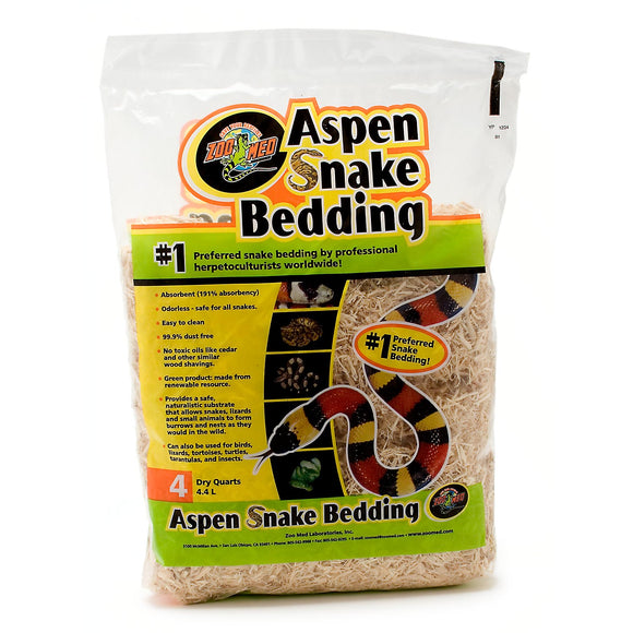 ZOO MED ASPEN SNAKE BEDDING 4.4L