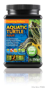 EXO TERRA TURTLE FOOD FLOATING PELLET 250GM