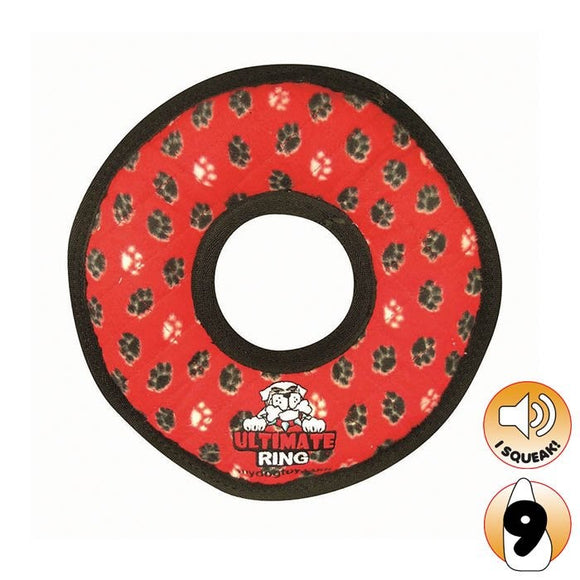 TUFFY ULTIMATES RING RED PAWS 27 X 5CM
