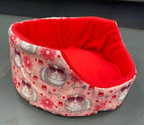 SMALL ANIMAL SNUGGLE BASKET LARGE 30CM DIAMETER