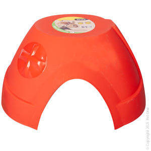 PET ONE IGLOO HIDEAWAY SMALL ANIMAL RED LARGE