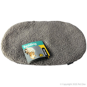 PET ONE CUSHION FOR PLASTIC BED 67X40CM SHEEP