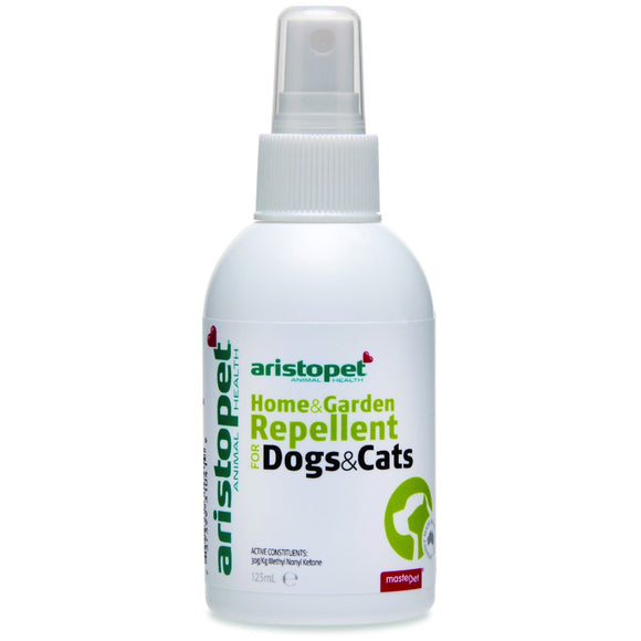ARISTOPET HOME AND GARDEN REPELLENT FOR DOGS AND CATS 125ML