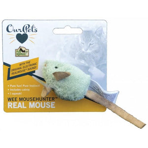 PLAY-N-SQUEAK WEE MOUSEHUNTER 5.5CM MOUSE