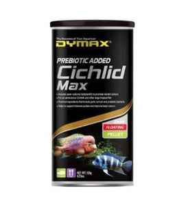 DYMAX CICHLID MAX 3MM FLOATING PELLET 120G