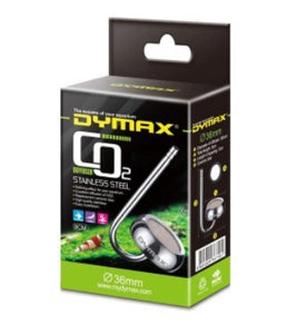 DYMAX STAINLESS STEEL CO2 DIFFUSER DIAMETER 36MM LENGTH 80MM