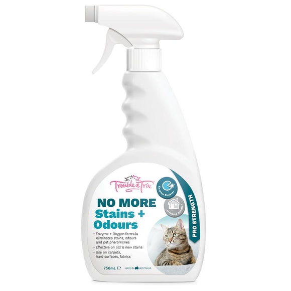 TROUBLE AND TRIX NO MORE STAINS AND ODOURS 750ML