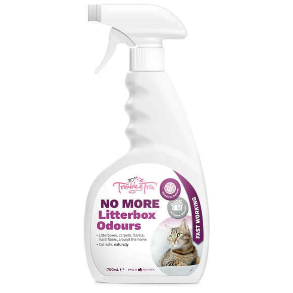 TROUBLE AND TRIX NO MORE LITTERBOX ODOURS 750ML