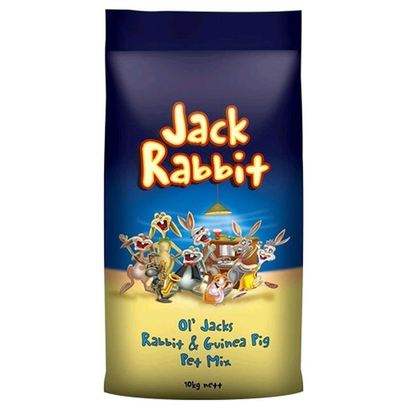JACK RABBIT GUINEA PIG & RABBIT MEAL 10KG