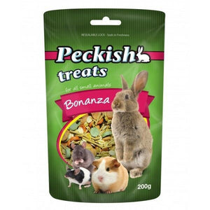 PECKISH TREATS - BONANZA 200G