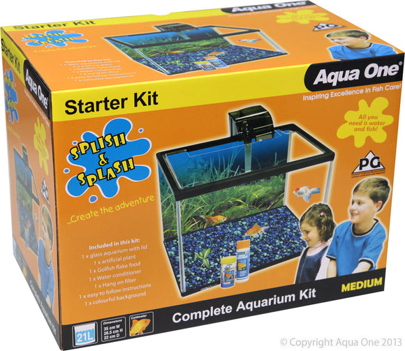 Aqua One Precision 2500 - Aquarium Air Pump Starter Kit