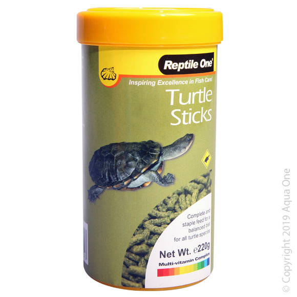 REPTILE ONE TURTLE STICK FOOD 220G
