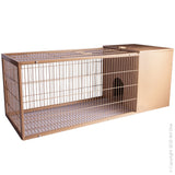 PET ONE SMALL ANIMAL CAGE (HUTCH) METAL LARGE DUNE